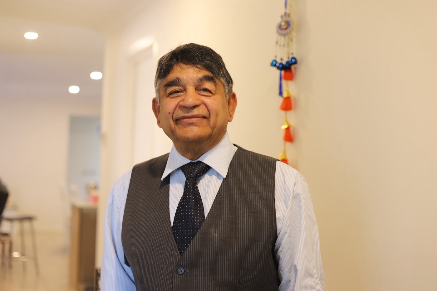 Rakesh Raizada smiling